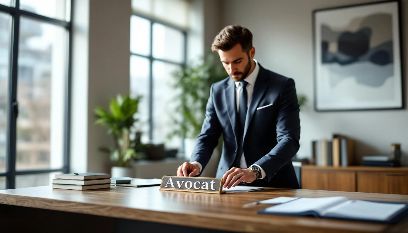 Comment bien poser une plaque professionnelle pour avocat en 2026