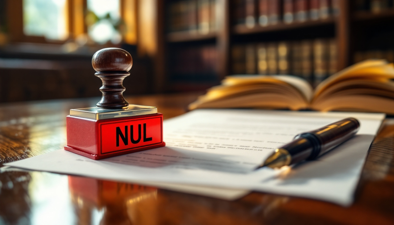 Nullité d'un acte authentique : quelles conséquences juridiques